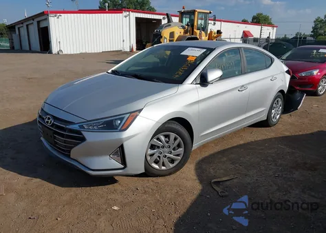 2019 Hyundai Elantra Se из США, поврежденный, VIN KMHD74LF6KU791257